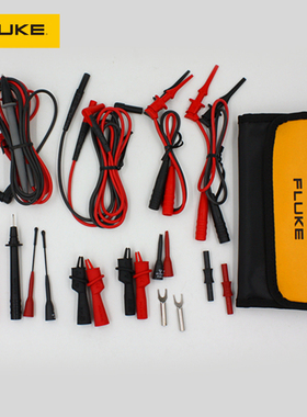 福禄克FLUKE测试线套装TL81A数字万用表表笔TL80A表针表棒鳄鱼夹