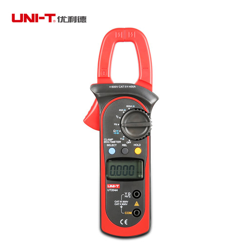 优利德钳形万用表 UT201/202/203/204/204A/205A/206A钳式钳型表