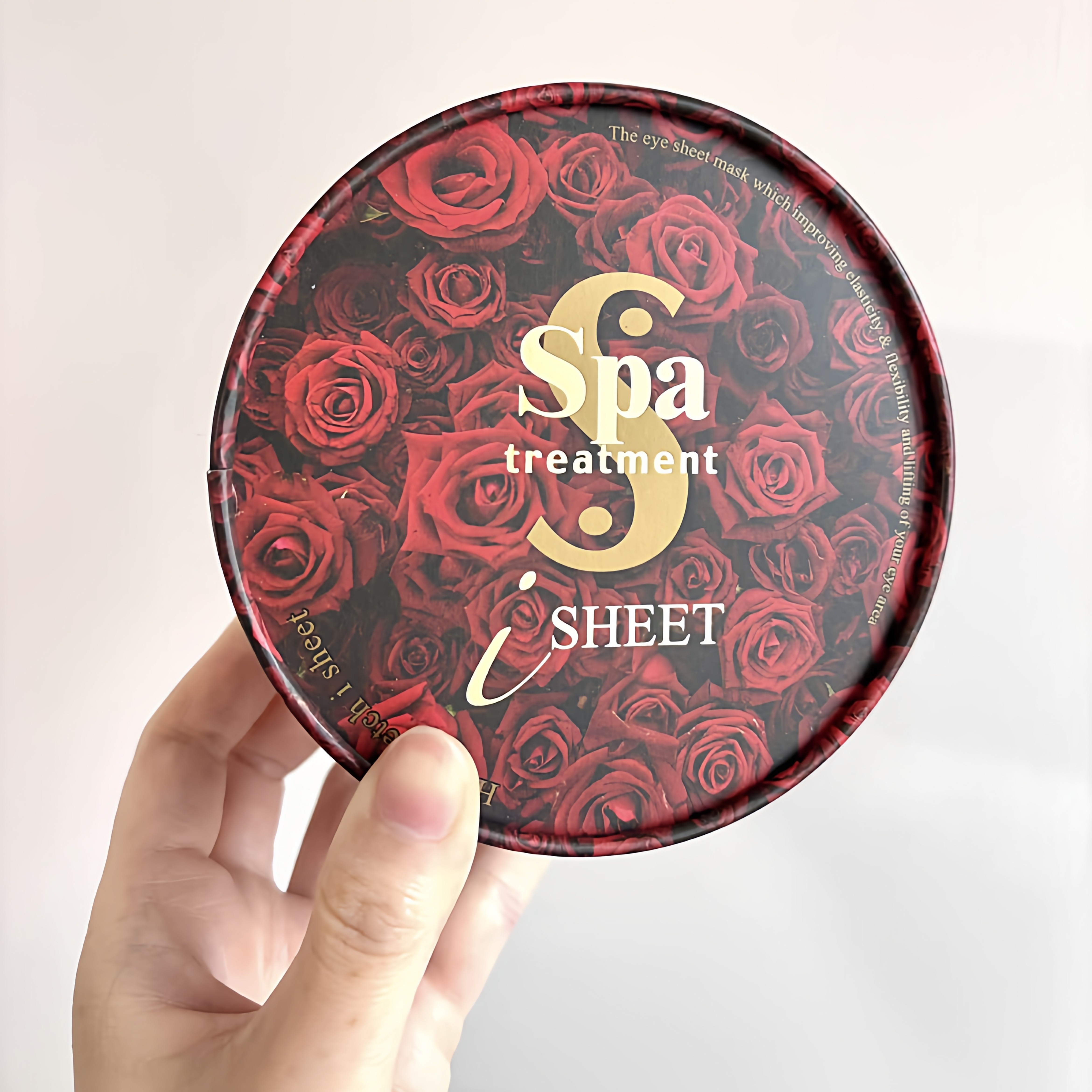 鲁鲁日本Spa treatment 红色蛇毒紧致保湿眼膜60片红色升级版