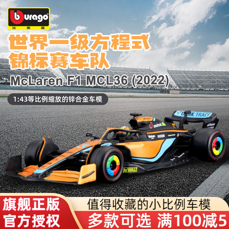 2022迈凯伦F1赛车模型里卡多