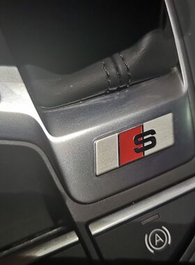 奥迪Q5L/A5/A4L/Q7/RS/S/S4运动标贴中控档位方向盘S贴内饰改装贴