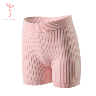 100%兔毛绒儿童舞蹈裤毛线裤毛裤练功裤芭蕾舞下装女童短裤秋冬季