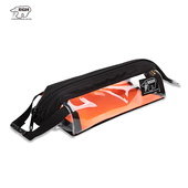 RGH 透明笔袋简约文具袋高中大容量收纳文具盒学生铅笔袋便携防水