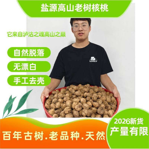 凉山野生老树核桃老品种孕妇专用