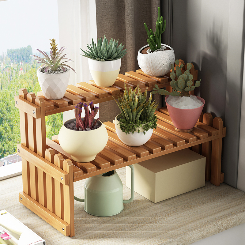 阳台多肉花架2025新款桌面置物架