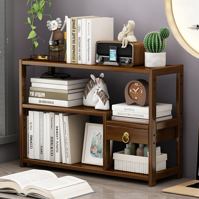 宇泓桌面书架家用办公桌上置物架