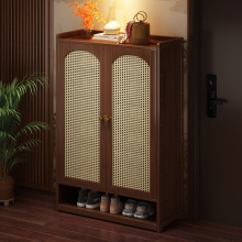 鞋柜家用小窄门口2025新款爆款入户带门大容量楼道走廊用收纳鞋架