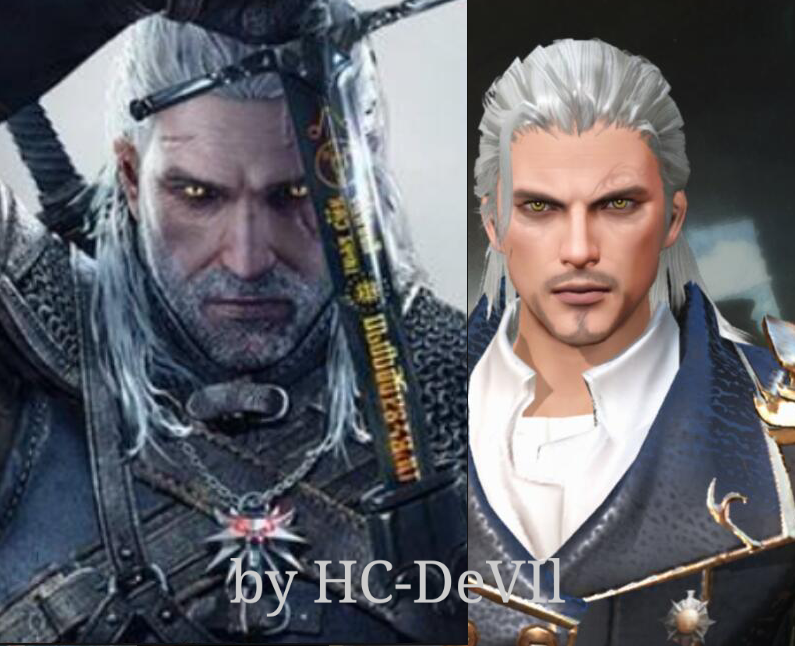 【hc-devil】猎魂觉醒捏脸数据 男 巫师