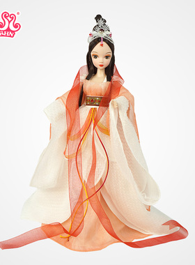可儿娃娃云中仙鹤古装服饰公主仿真儿童礼物女孩玩具洋娃娃9089