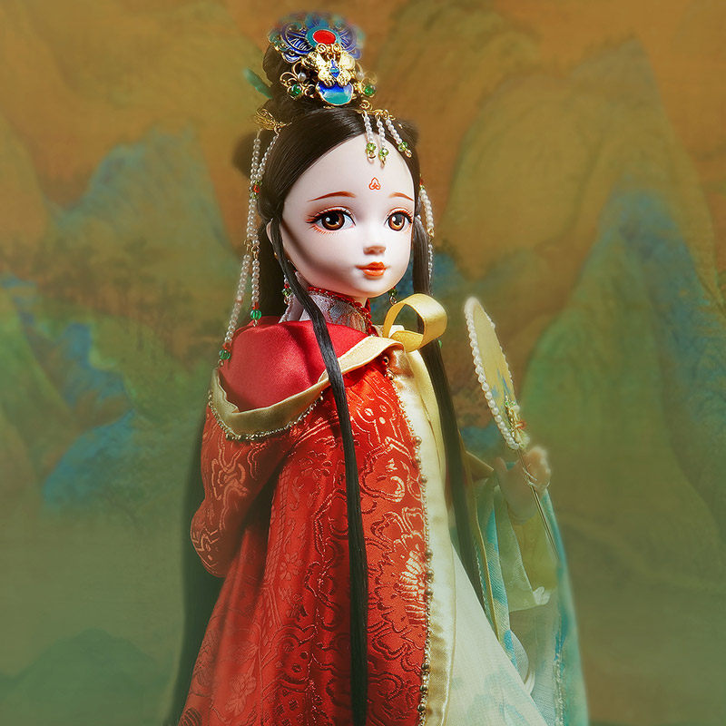 可儿 江山如画高端限量收藏45cm大气典雅礼赠佳品库存有限99060