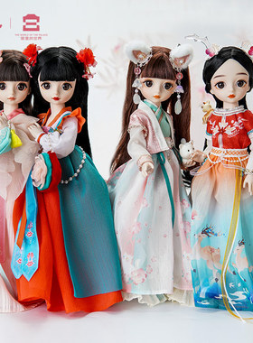 【小可儿】可儿娃娃宫廷里故事古风神话换装玩具儿童礼物4928