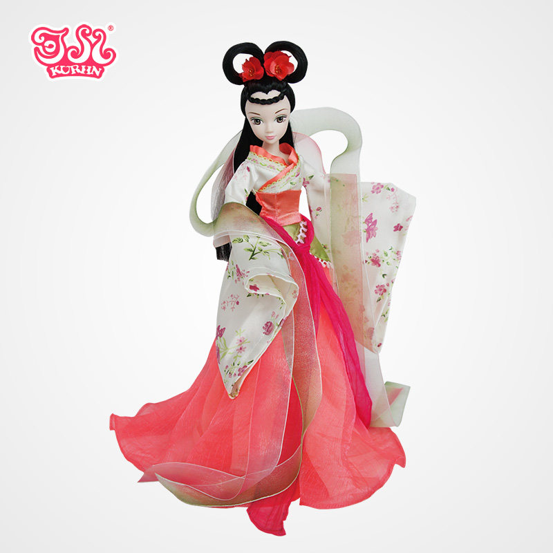 可儿娃娃中国神话海棠仙子古装服饰洋娃娃女孩玩具儿童礼物9071