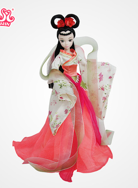 可儿娃娃中国神话海棠仙子古装服饰洋娃娃女孩玩具儿童礼物9071