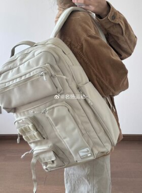 耐克大容量多袋电脑旅行双肩包
