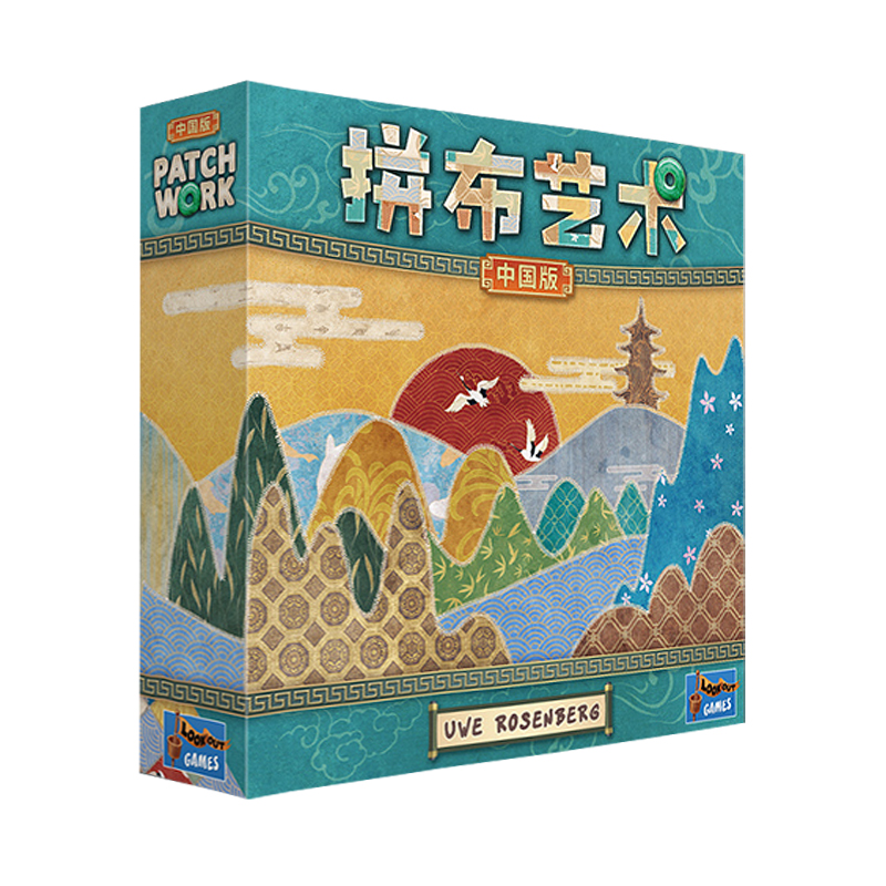 拼布艺术中国桌游卡牌PATCHWORK