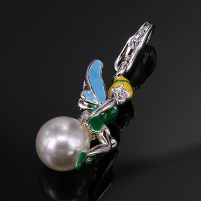 Tinker Bell叮当小仙女珍珠精灵仙子吊坠-托马斯萨博挂坠