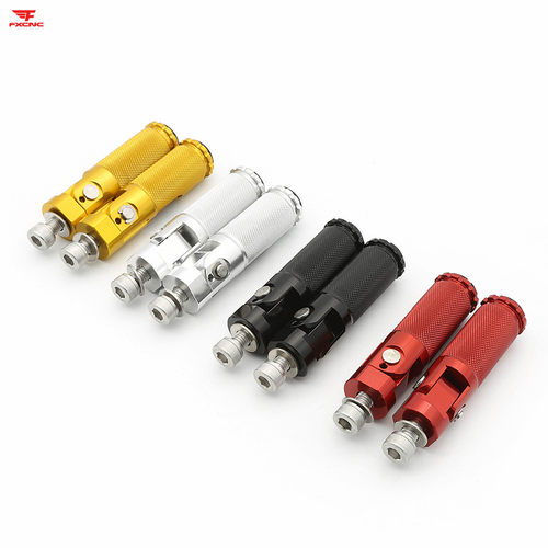 适用摩托车铃木HAYABUSA GSXR1300 SV650S改装升高脚踏折叠小踩杆