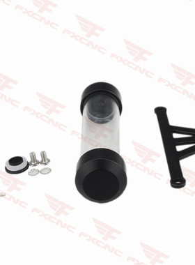 摩托车改装配件税单税务管车牌架铝合金创意装饰防水税管