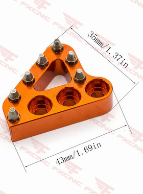 适用KTM 125 150 300 450 SX XCW 250 450 SXF改装脚踏延长件脚蹬