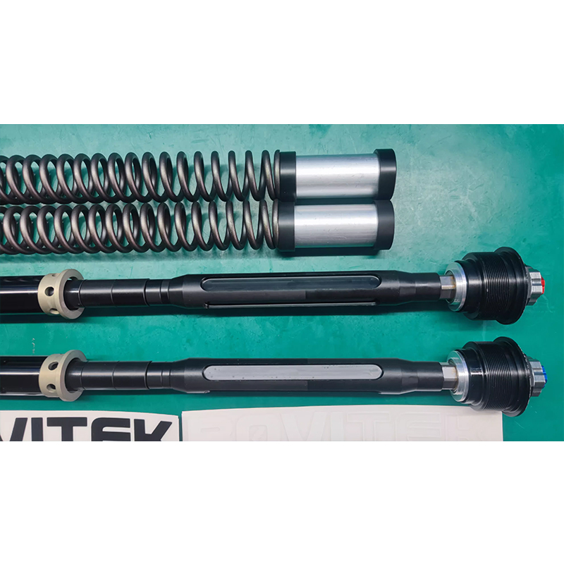 定制前减震叉芯 钱江QJ赛450 改装全可调减震芯 前叉芯 避震叉芯