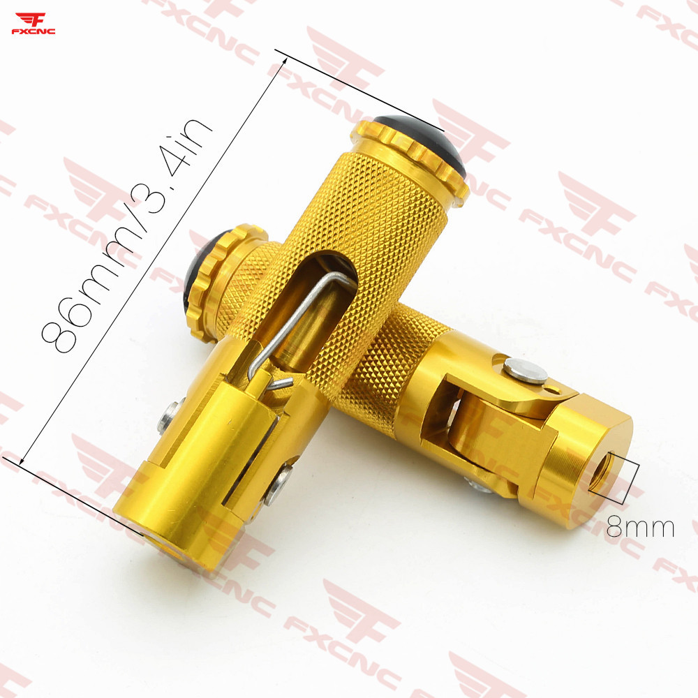 摩托车脚踏总成折叠脚踩大脚柱