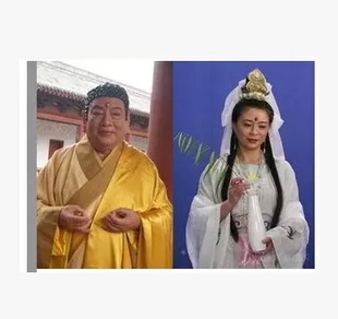 西游记古代和尚服如来佛祖观音菩萨仙女舞台演出服装成人儿童款