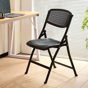 折叠椅会议办公培训椅子折叠凳子宿舍简约电脑靠背椅家用透气餐椅