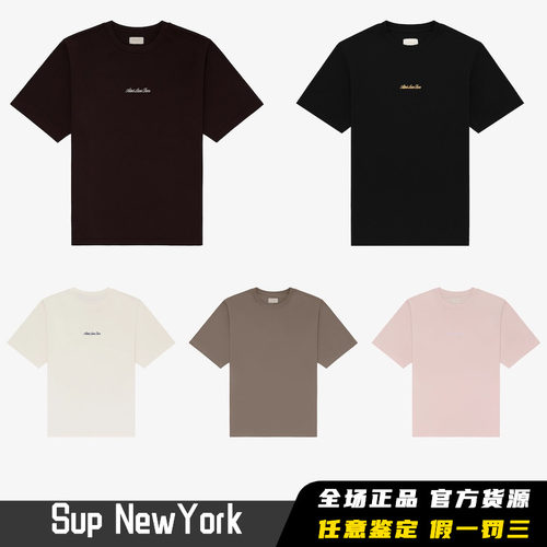 ALDSS25刺绣简约经典logo短袖T