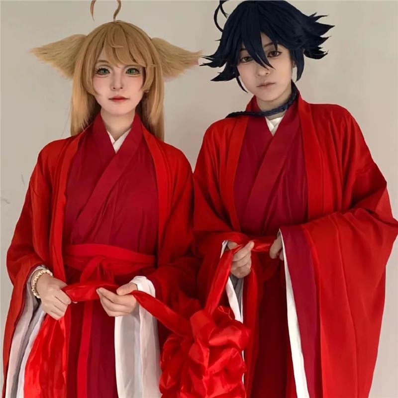 现货涂山苏苏结婚cos套装狐山小红娘白月初cosplay二次元动漫展衣