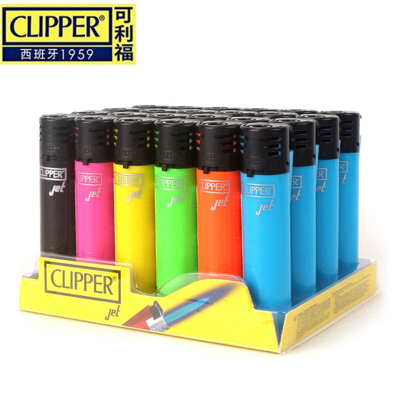 clipper可利福ckj11防风打火机直冲创意个性可充气防爆点火器