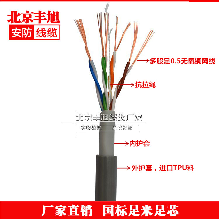 超软圆电梯专用网线8电梯随行
