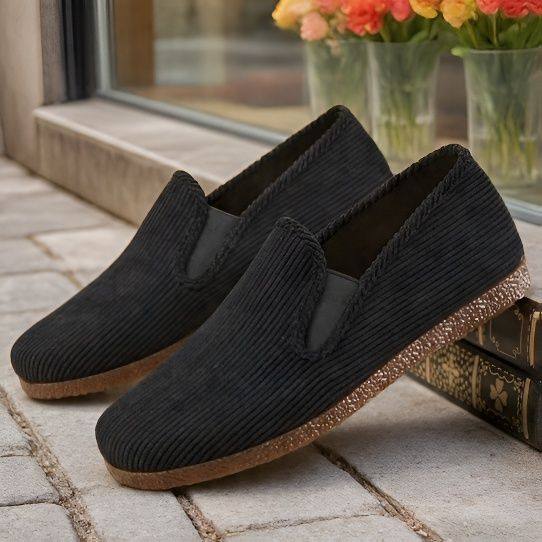 中国风男鞋低帮老北京布鞋纯牛筋底纯棉条绒面一脚蹬休闲司机开车,流行男鞋,布鞋,淘宝优惠券,粉丝福利购,淘宝优惠卷