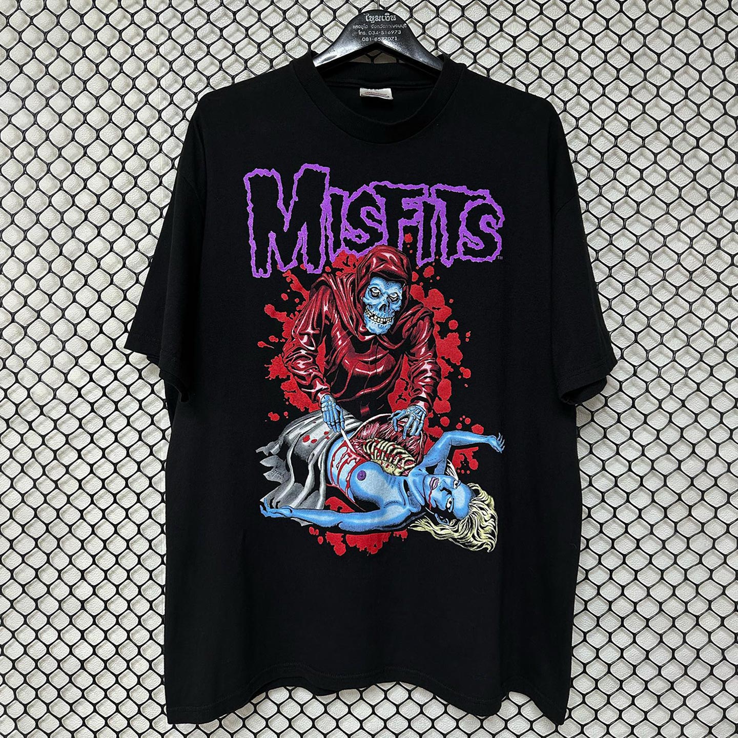 Themisfit乐队摇滚高街短袖T恤