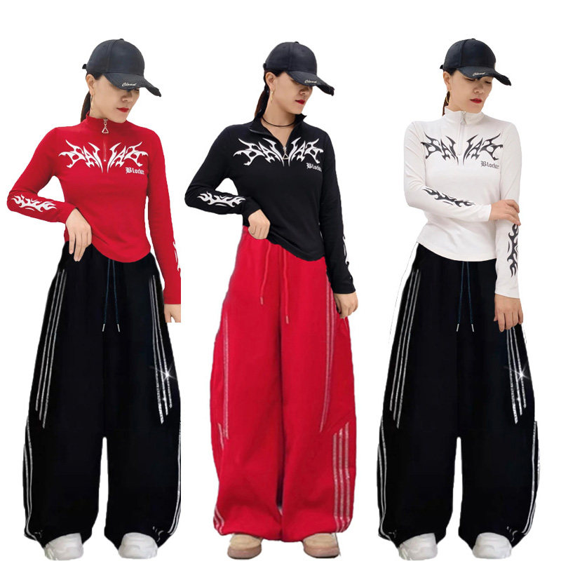 秋冬曳步舞跳舞广场舞修身磨毛长袖T恤打底衫3934宽松休闲裤套装,运动/瑜伽/健身/球迷用品,广场舞套装,淘宝优惠券,粉丝福利购,淘宝优惠卷