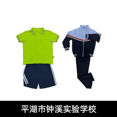 钟溪实验学校校服夏装春秋运动装