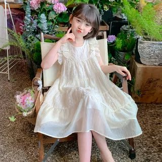 【大潘专享】【顾奈】女童连衣裙2026夏装新款飞飞袖公主裙