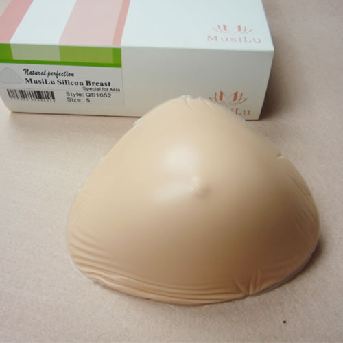 慕丝路1052义乳 乳腺手术术后专用义乳 逼真透气硅胶 义乳