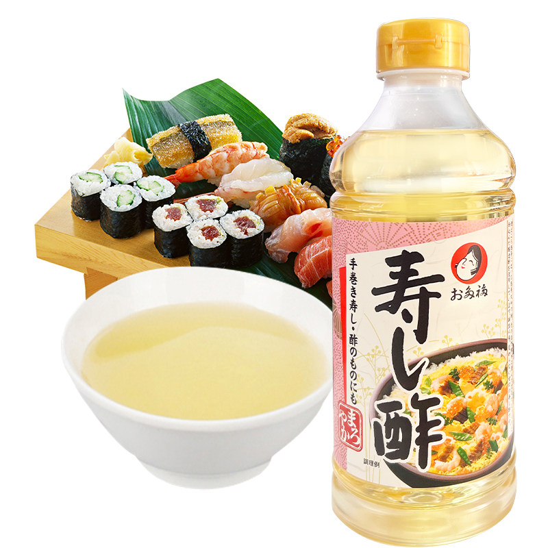日本进口多福寿司醋家用寿司食材米醋紫菜手卷包饭醋酿造食醋500g
