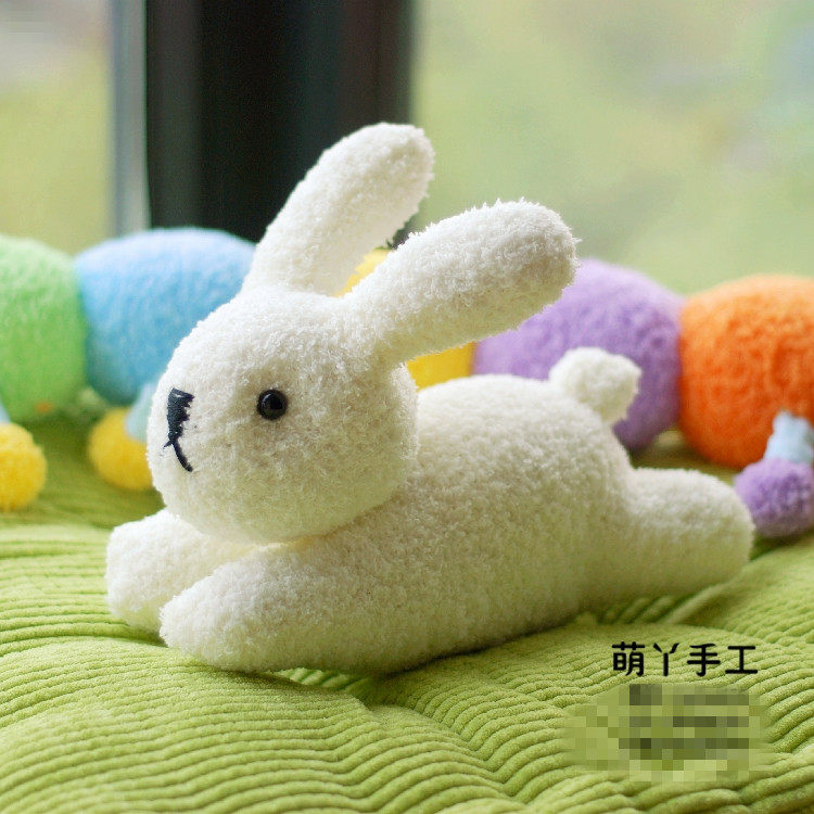 手工diy材料包创意走心礼物玩偶幼儿园制作袜子娃娃材料包趴兔