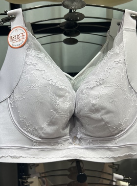 安芝娜6603聚拢王调整型大胸显小薄棉C杯弹力收副乳液态软钢圈春