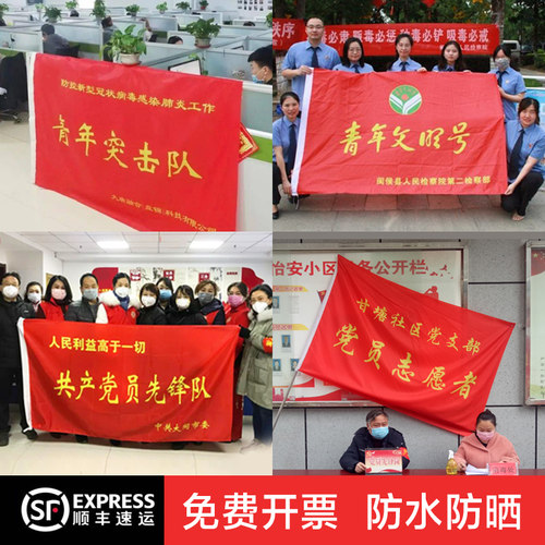 党员突击队党员先锋队支持定制