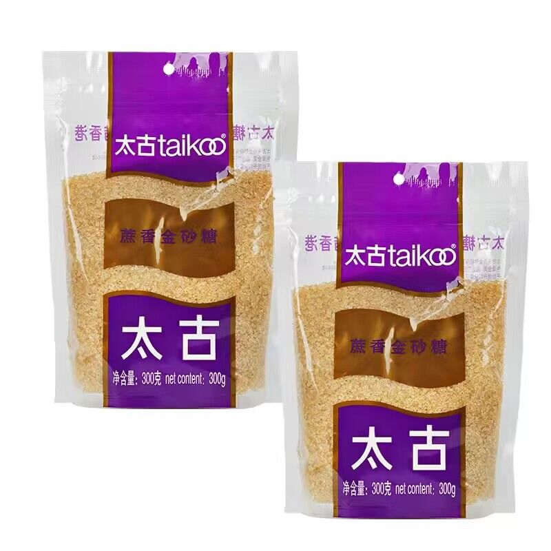 太古蔗香金砂糖300g咖啡奶茶黄糖水赤砂糖焦糖烘焙专用二调糖家用