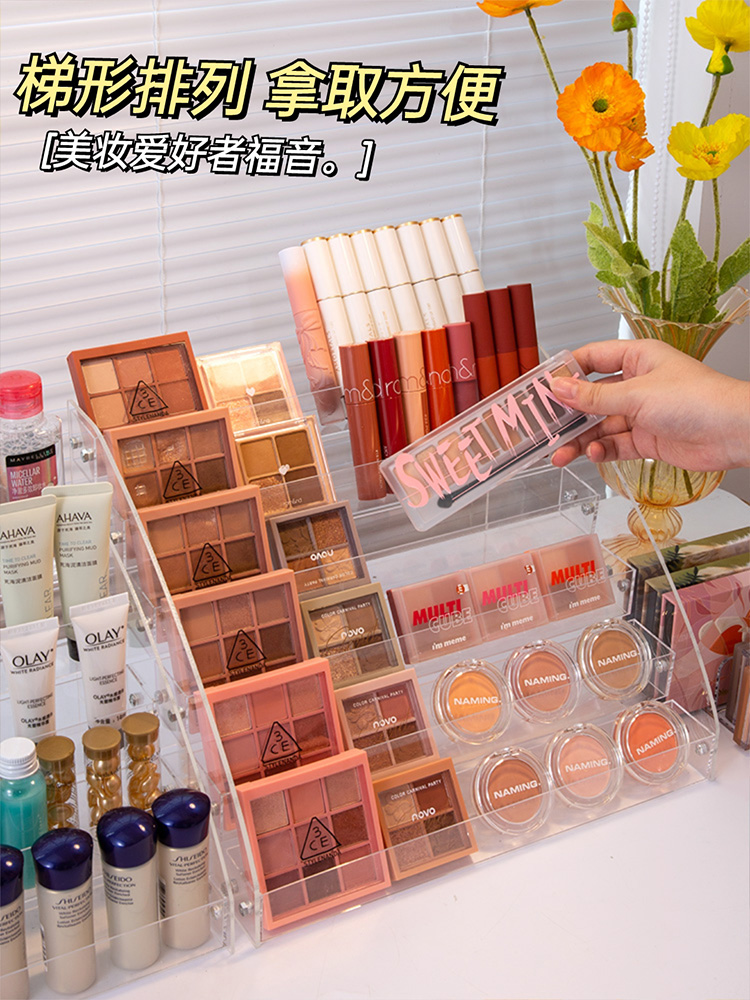 置物架化妆品亚克力口红