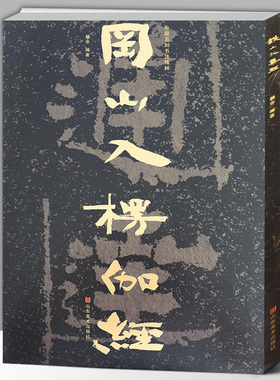 【8开74页】冈山入楞伽经 中国石刻书法精粹 山东北朝佛教石经摩崖石刻榜书作品隶书楷书经书学习碑帖书法艺术入门基础临摹书籍