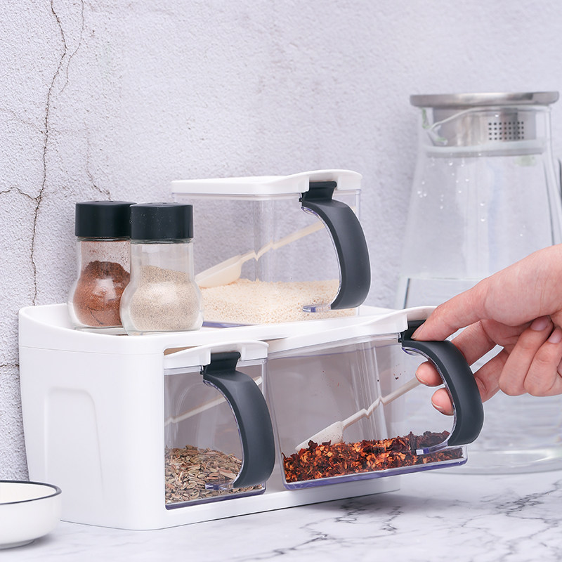 厨房个性创意北欧调料罐调味盒家用装盐的收纳盒三件套组合装套装|msdalam kategori dapur/memasak Appliances, Alat dapur/Penyimpanan dapur, botol penyimpanan/bekas penyimpanan dapur, botol perasa - dari Buy2taobao.com untuk memberikan perkhidmatan ejen Taobao profesional membeli