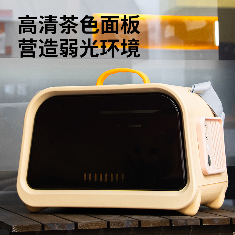 猫背包猫包外出便携太空舱夏季风扇猫包小型犬宠物外出包大容量