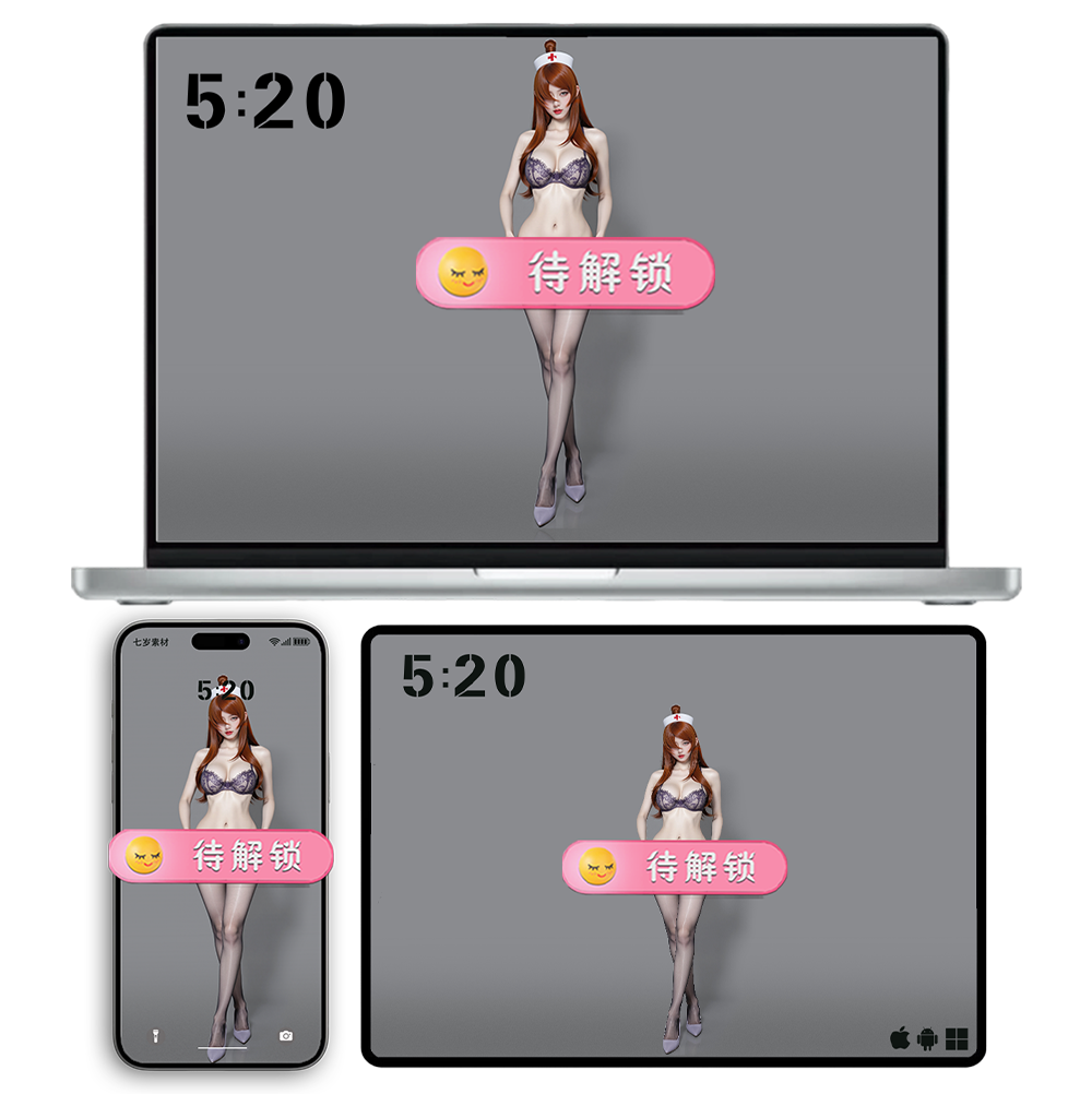 安卓动态苹果静手机壁纸电脑平板手表折叠高清图性感女照美冥屏保,商务/设计服务,2D/3D绘图,淘宝优惠券,粉丝福利购,淘宝优惠卷