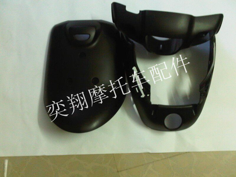 JOG50印怪/大头鞋/皮鞋头全车外壳板(碟刹,哑光磨砂黑)