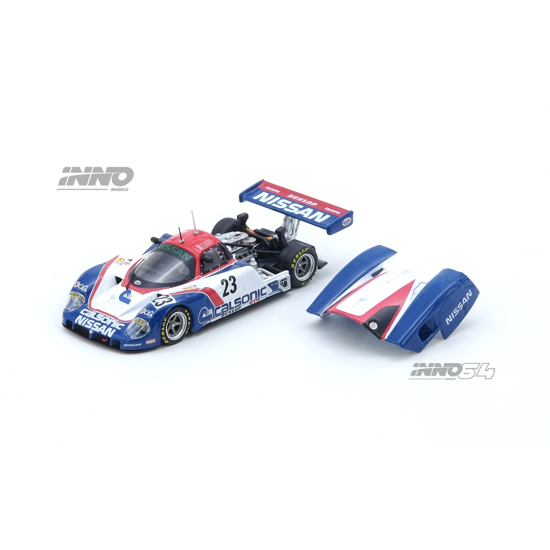 INNO 1/64日产勒芒赛车合金静态模型