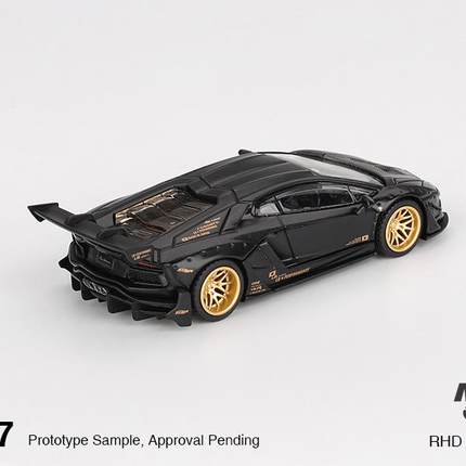 MINIGT 1/64 1087兰博基尼Limited Matte Black合金静态模型
